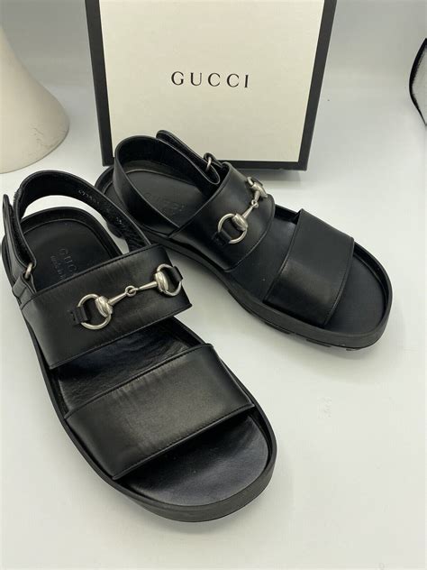 gucci sandals box|Gucci unisex sandals.